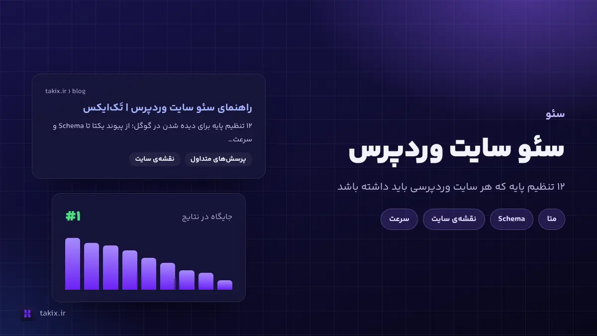 سئو سایت وردپرس: ۱۲ تنظیم پایه که هر سایت باید داشته باشد