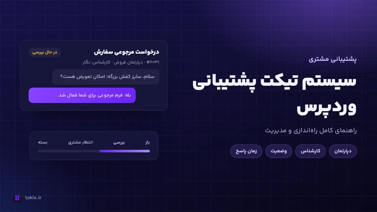 سیستم تیکت پشتیبانی وردپرس: راهنمای کامل راهاندازی و مدیریت